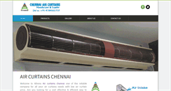 Desktop Screenshot of chennaiaircurtains.com